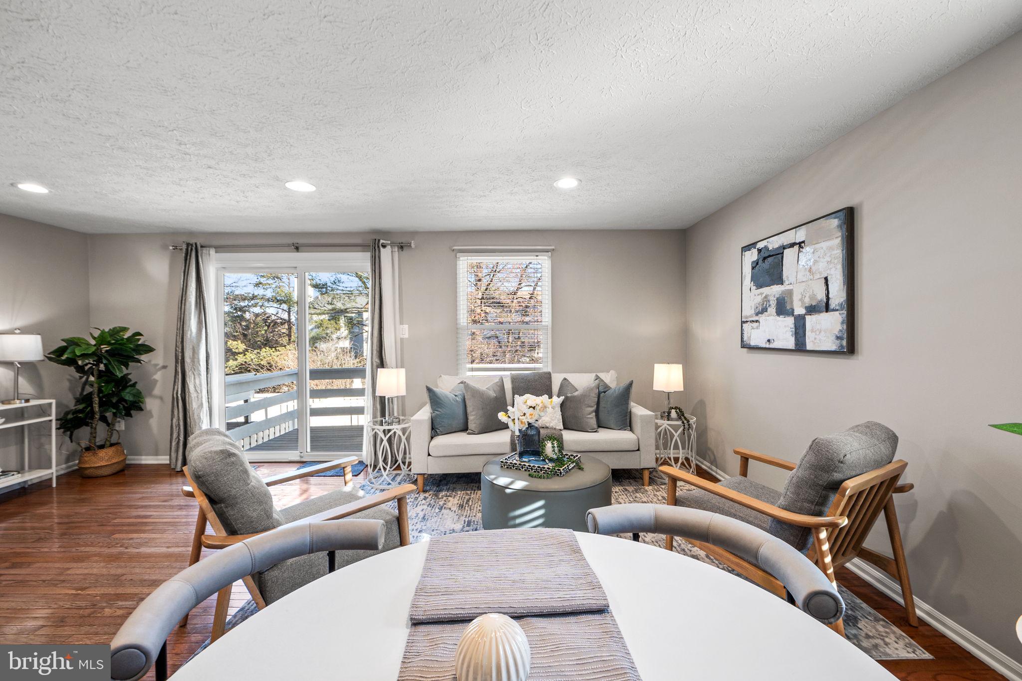 1747 Sundance Drive Reston, VA 20194 - Photo 11 of 36 a living room with furniture or couch and a large window