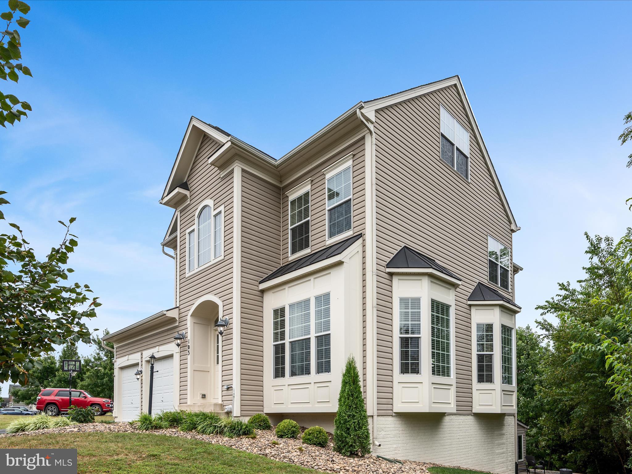 103 Prairie Place Stephenson, VA 22656 - Photo 64 of 90 a front view of a house with a yard