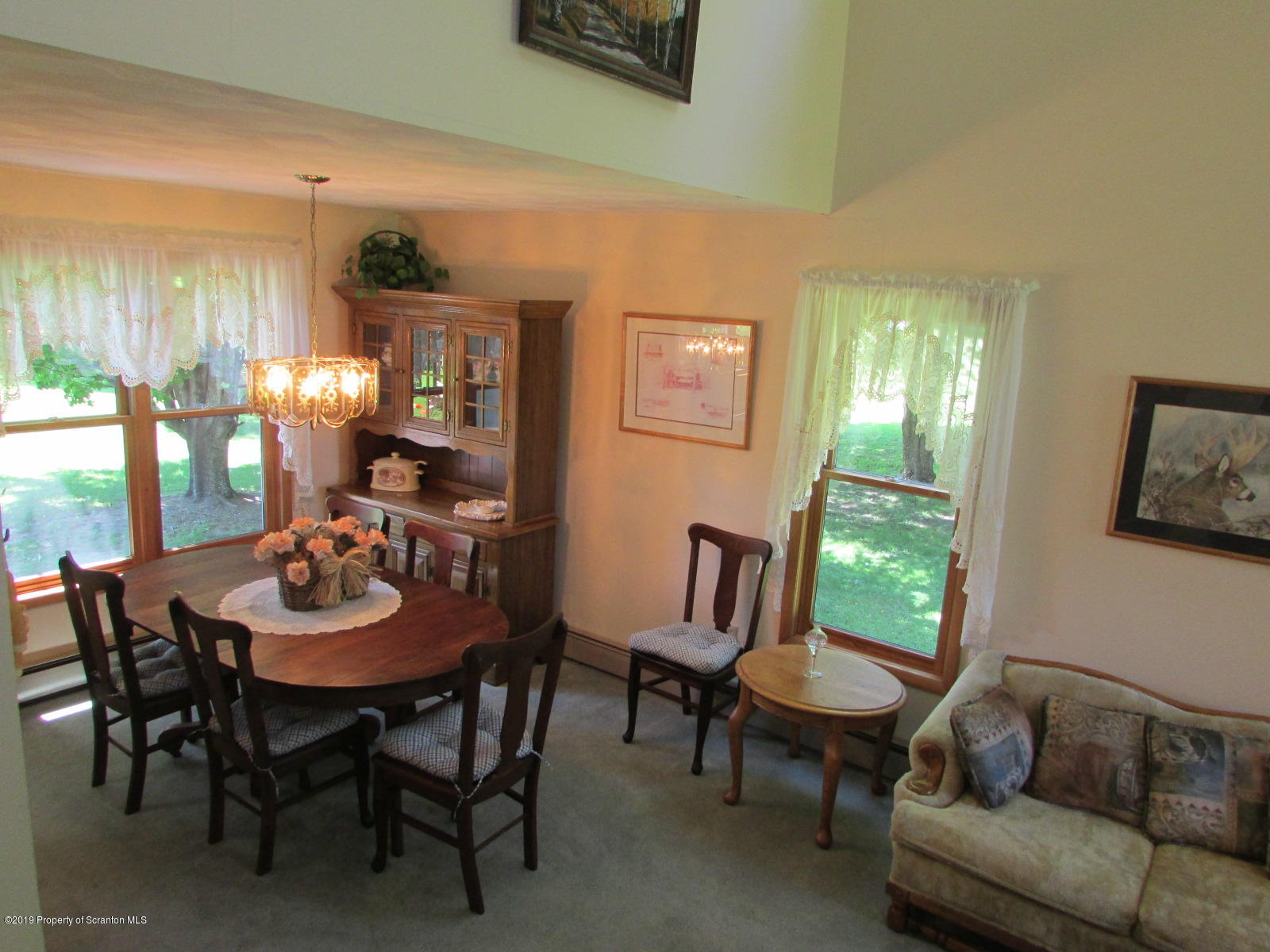 1315 Old County Road Montrose, PA 18801 - Photo 18 of 74 a view of a dining room with furniture and window
