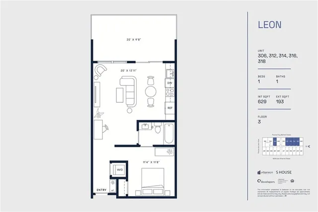 $429,000 | 567 Ponce De Leon Avenue Northeast, Unit 312, Atlanta, GA 30308