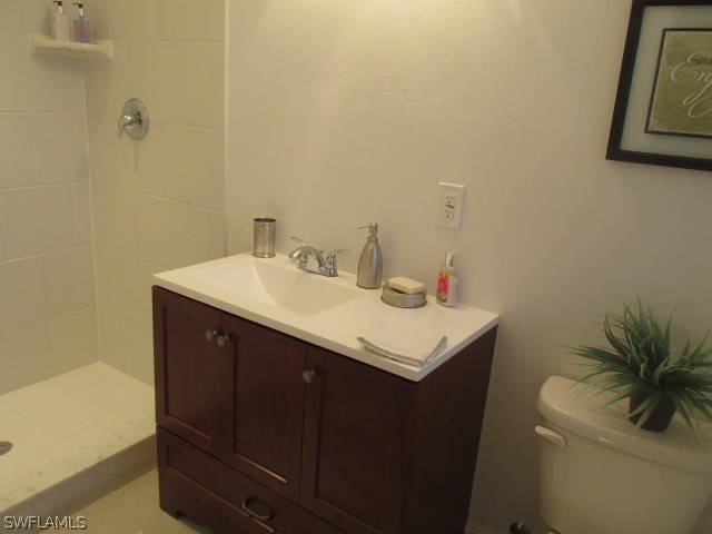 4231 Ellis Road Fort Myers, FL 33905 - Photo 13 of 13 a bathroom with a sink a toilet and mirror
