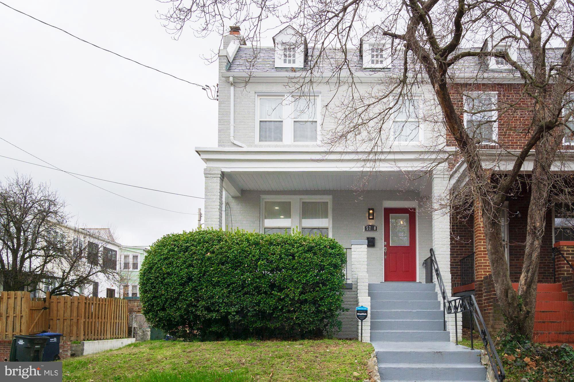 5710 3rd Place Northwest Washington, DC 20011 - Photo 1 of 53 Stunningly Renovated End Unit Colonial