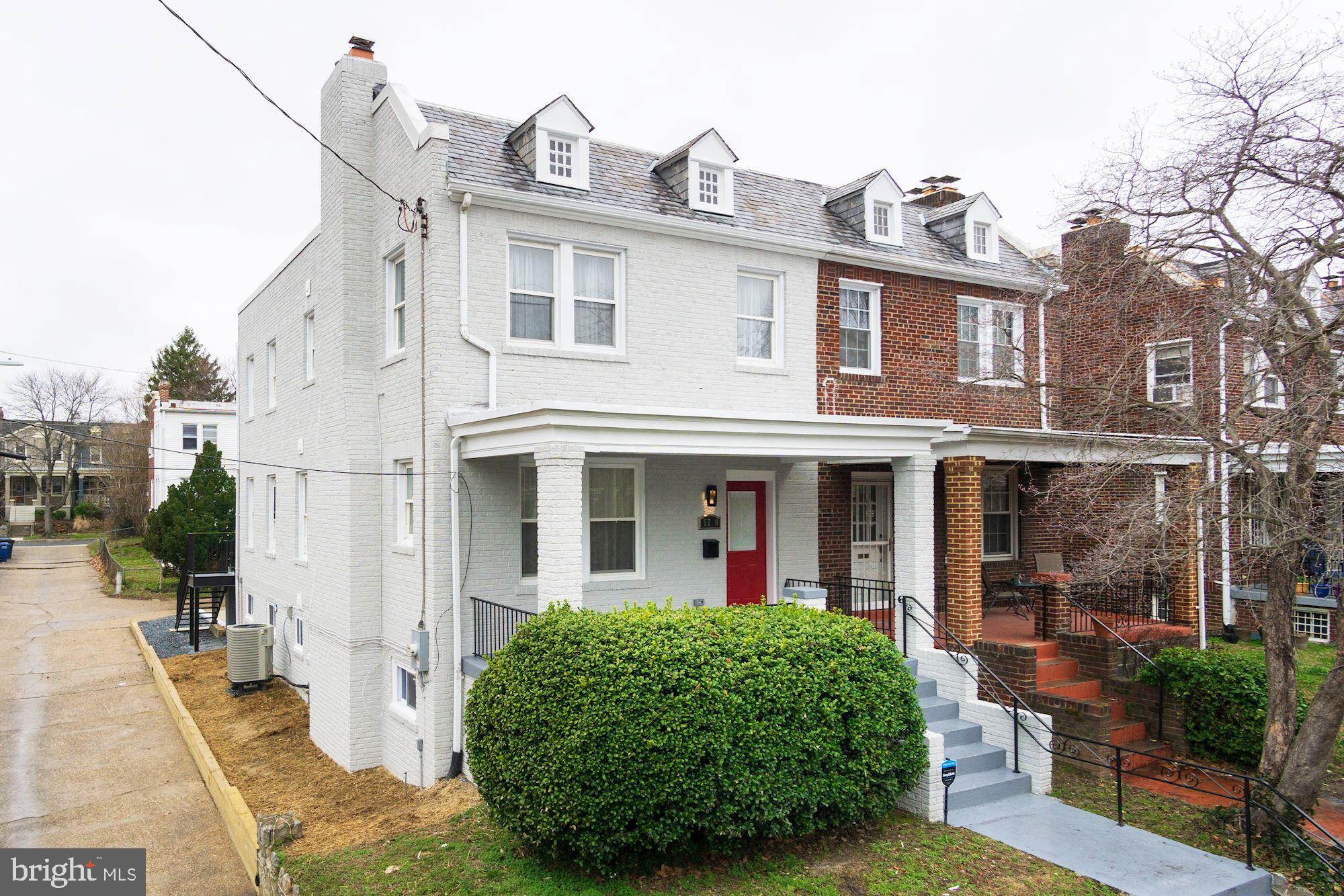 5710 3rd Place Northwest Washington, DC 20011 - Photo 2 of 53 Pillared Front Porch with Distinctive Dormers