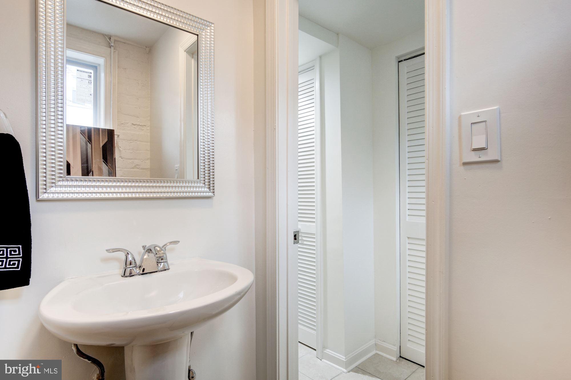5710 3rd Place Northwest Washington, DC 20011 - Photo 42 of 53 Look No Further Convenient Lower Level Powder Room