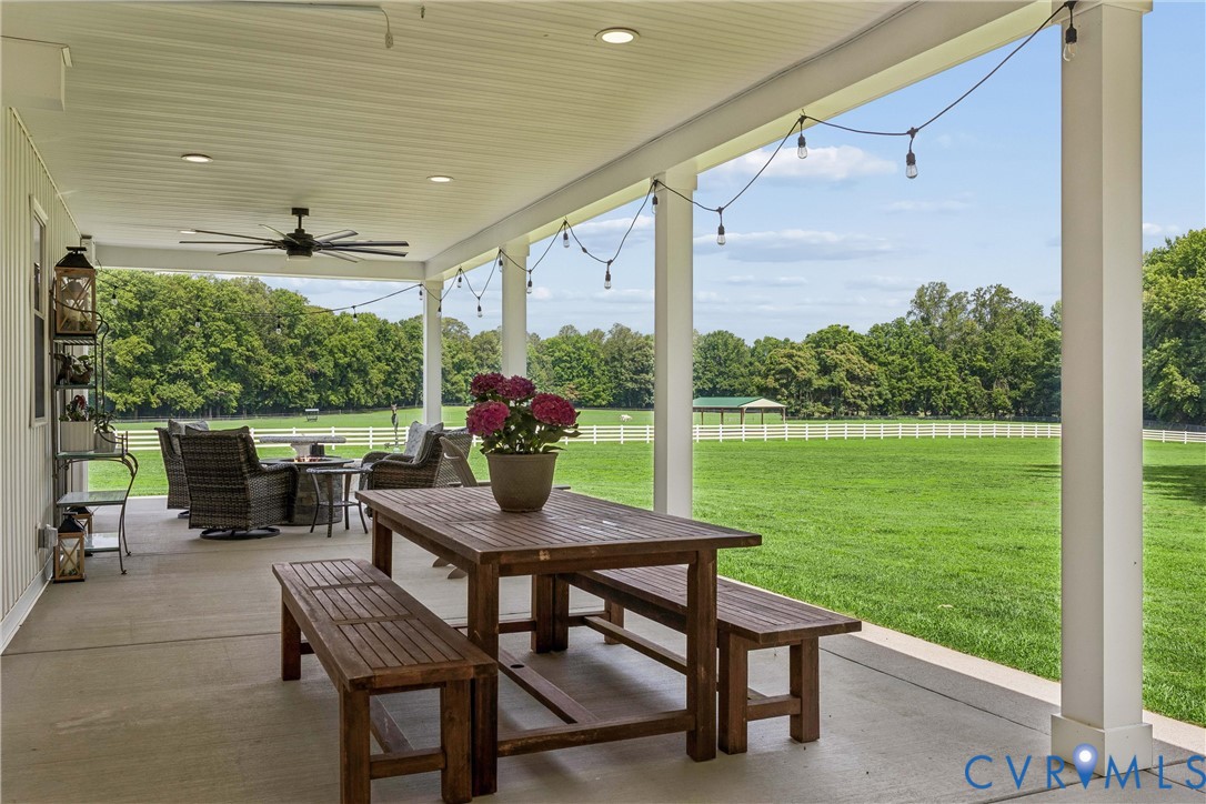 2016 Forge Road Toano, VA 23168 - Photo 42 of 99 Expansive covered patio featuring a concrete floor