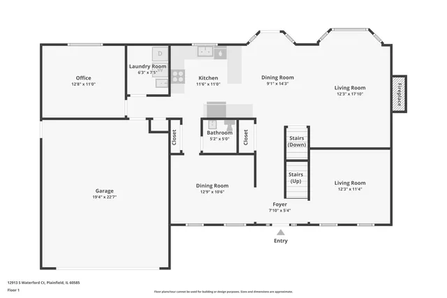 $570,000 | 12913 Waterford Court, Plainfield, IL 60585