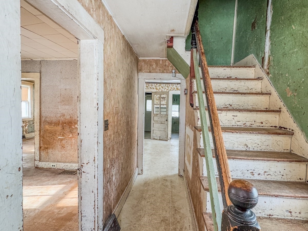 360 Davis Street Greenfield, MA 01301 - Photo 15 of 32 a view of an entryway with staircase