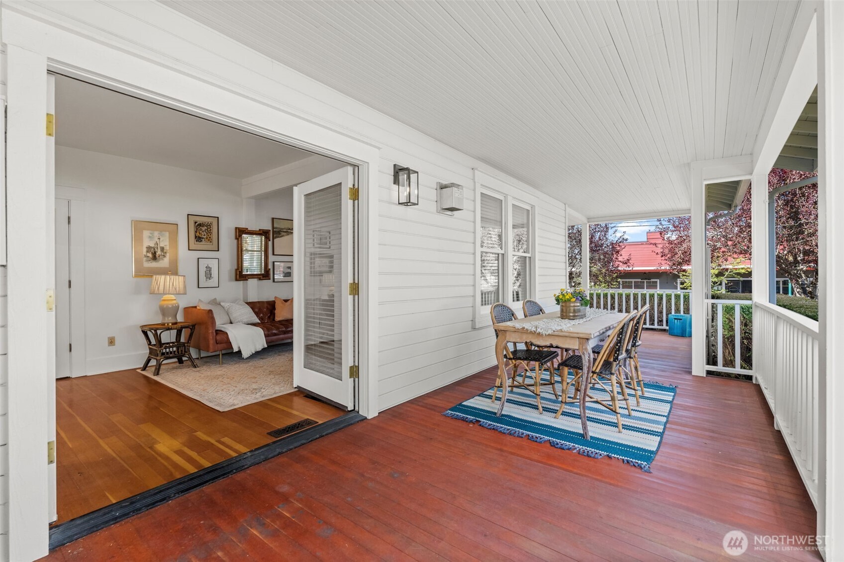 3414 Harborview Drive Gig Harbor, WA 98332 - Photo 15 of 40 a living room with furniture and a wooden floor