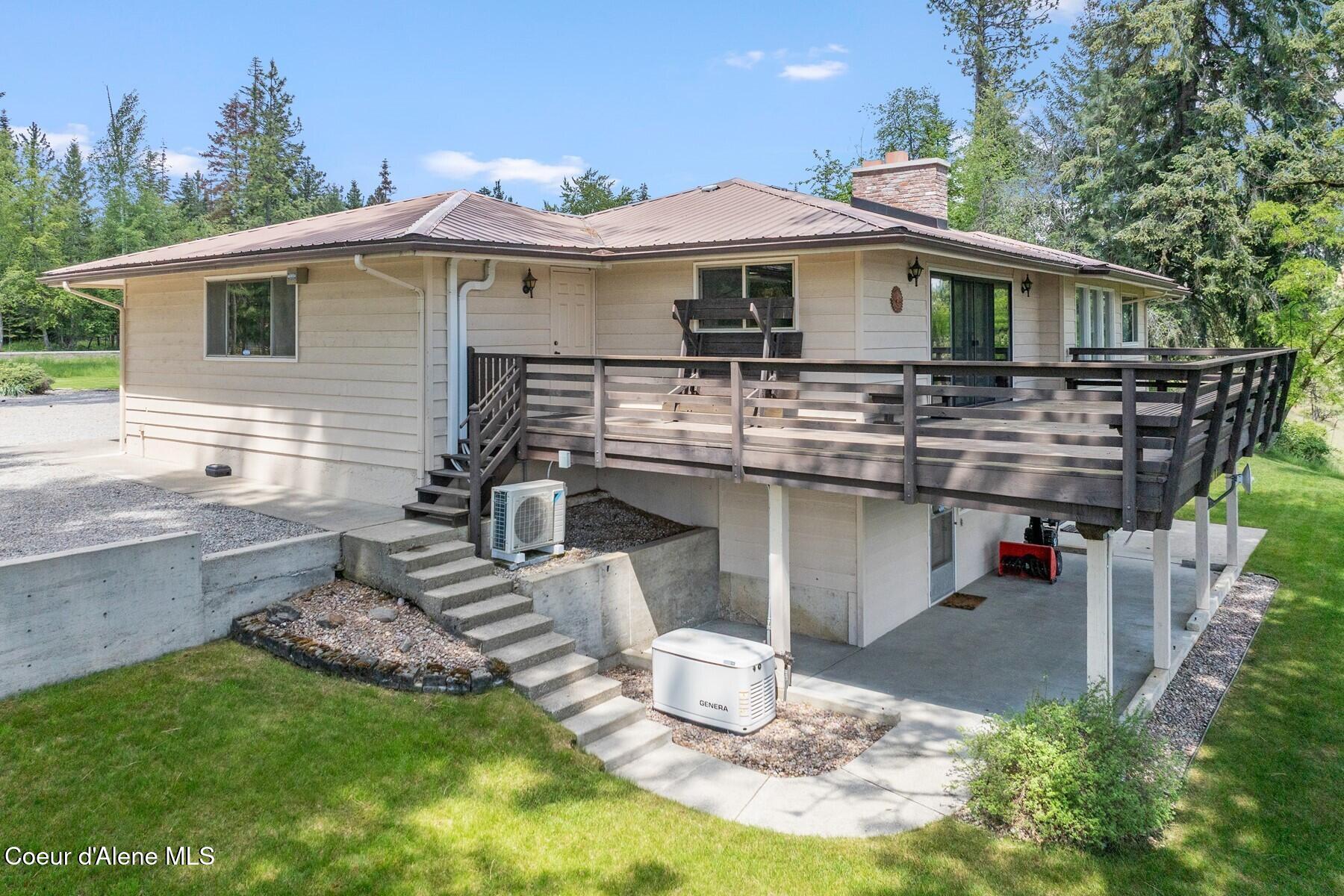 5977 East McMahon Road Hayden, ID 83835 - Photo 35 of 39 Rear Exterior and Deck