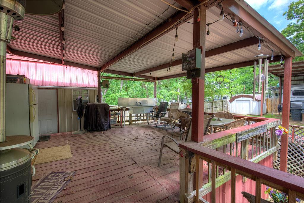 8 Lots Prairie Yantis, TX 75497 - Photo 20 of 26 a view of a porch with wooden floor and outdoor seating