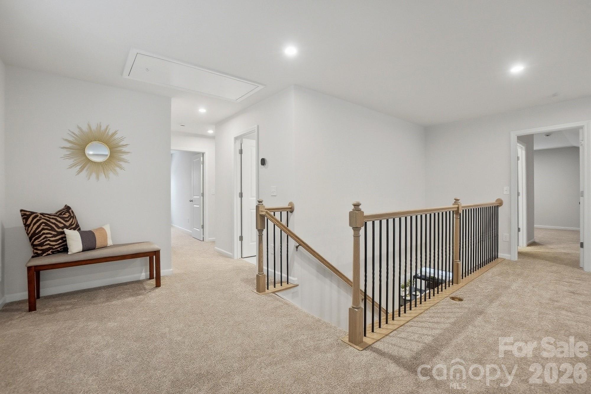 9931 Cask Way Huntersville, NC 28078 - Photo 31 of 42 a view of a hallway with stairs