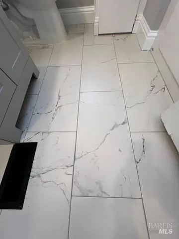 a close up of a white wall