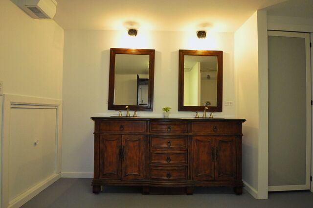 1703 Florence Street Streator, IL 61364 - Photo 22 of 33 a bathroom with a sink and a mirror