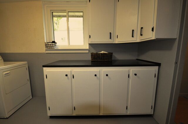 1703 Florence Street Streator, IL 61364 - Photo 25 of 33 a view of cabinets with wooden floor