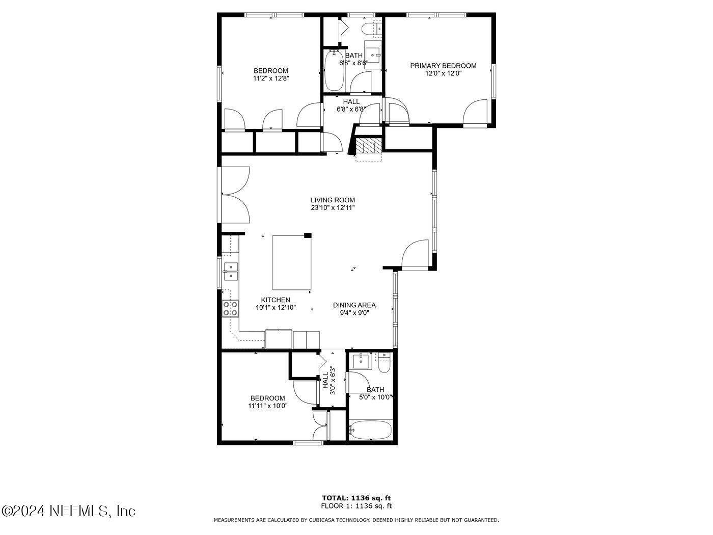 1273 Lechlade Circle Jacksonville, FL 32205 - Photo 33 of 33 a picture of a floor plan