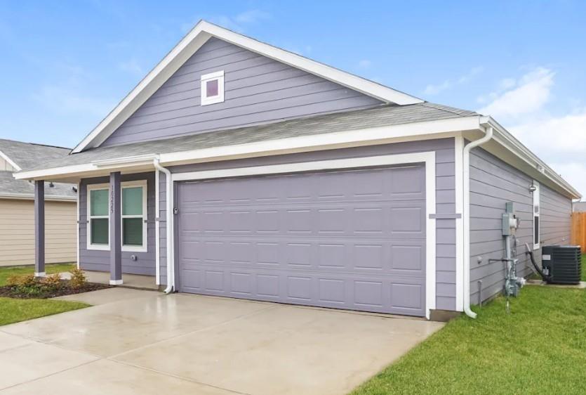 10225 Hackberry Spg Way Crowley, TX 76036 - Photo 2 of 11 View of front of home with driveway and roof with shingles
