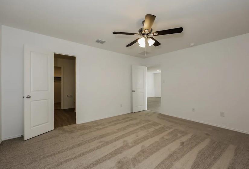 10225 Hackberry Spg Way Crowley, TX 76036 - Photo 8 of 11 Unfurnished bedroom with carpet and ceiling fan