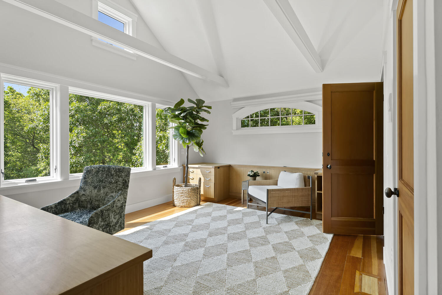 308 S Road Chilmark, MA 02535 - Photo 20 of 41 a living room with furniture and a large window