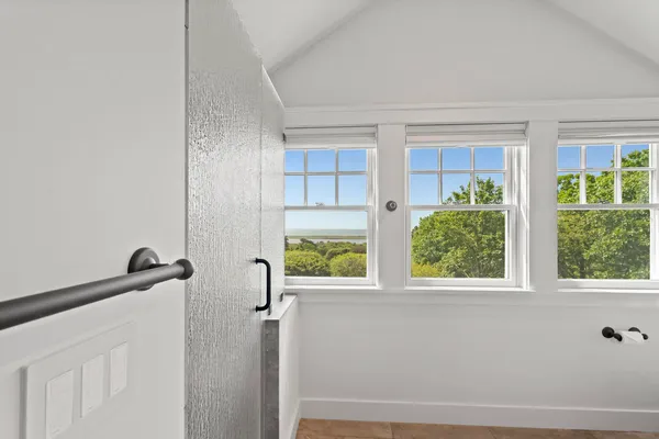 walk in closet with window