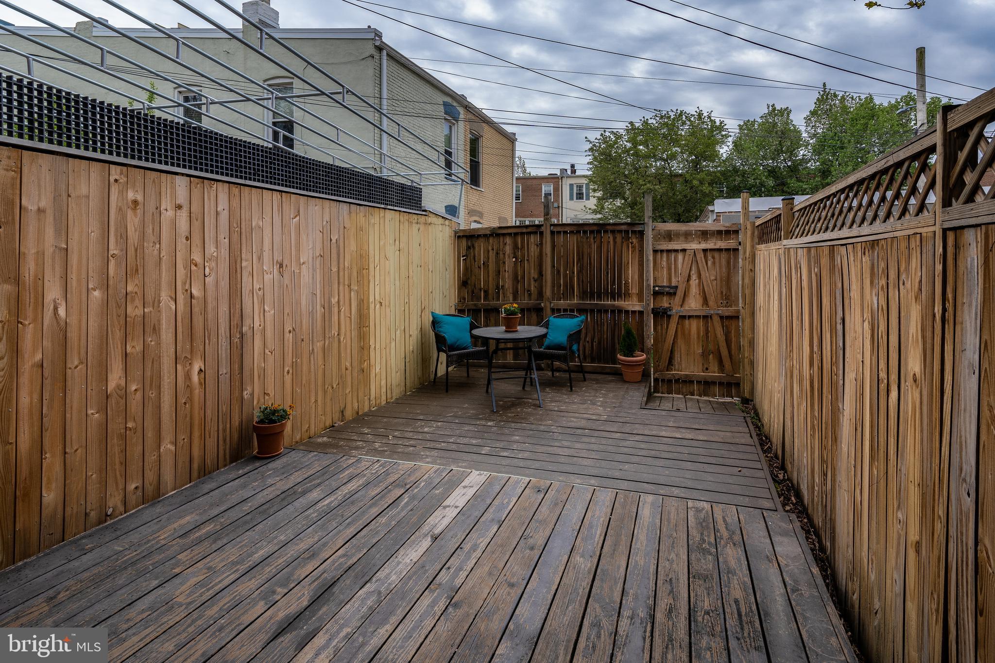 1245 Walter Street Southeast Washington, DC 20003 - Photo 15 of 17 Expansive Rear Deck