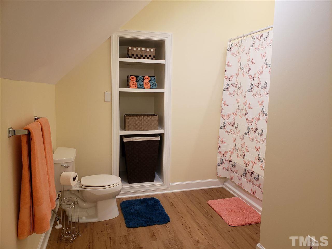 2620 Hiking Trail Raleigh, NC 27615 - Photo 20 of 28 2nd Floor LARGE bath - new tub/shower and built-ins