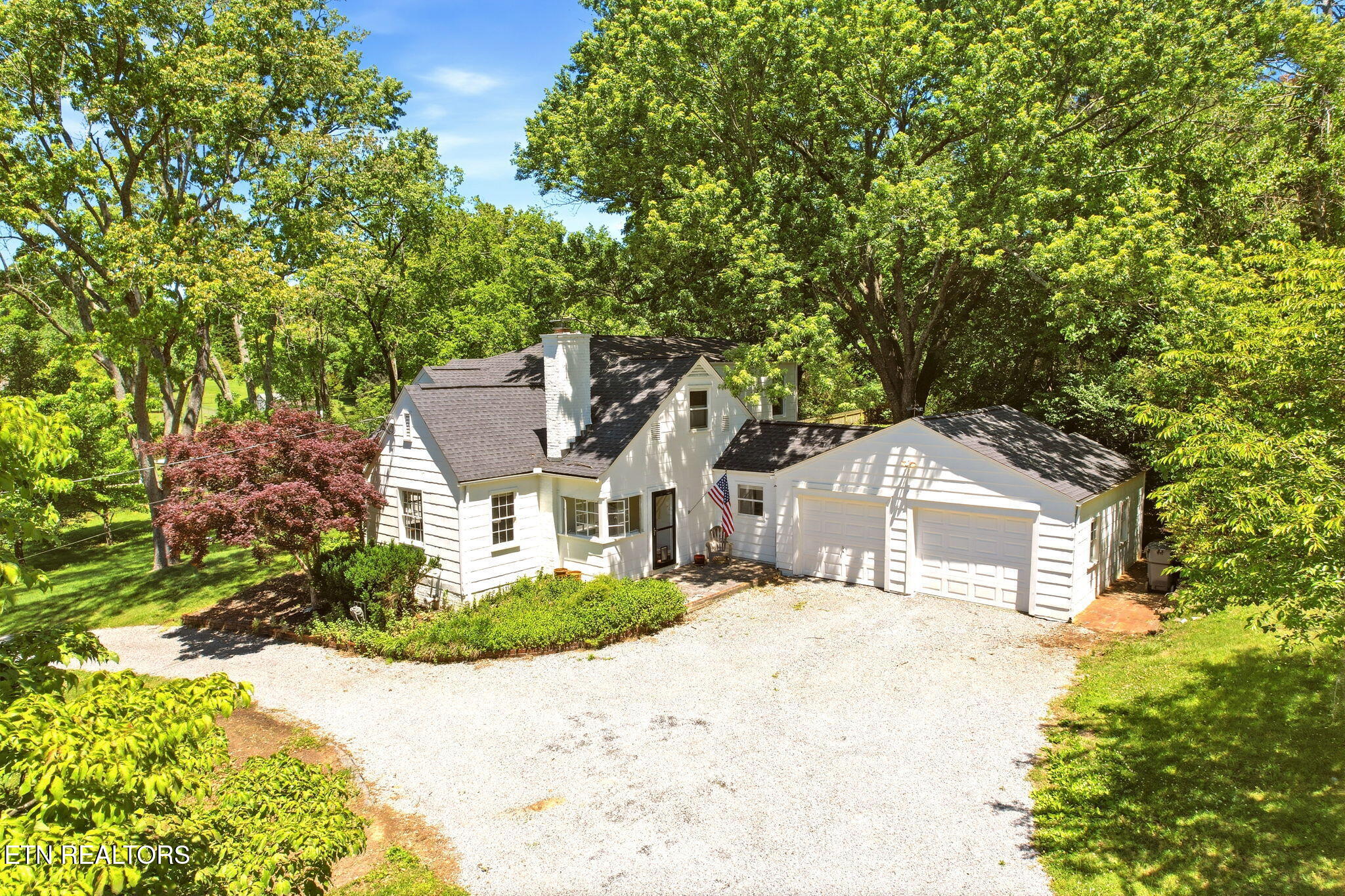 5220 Haynes-Sterchi Road Knoxville, TN 37912 - Photo 1 of 54 Charming Cape Cod Framed by Nature