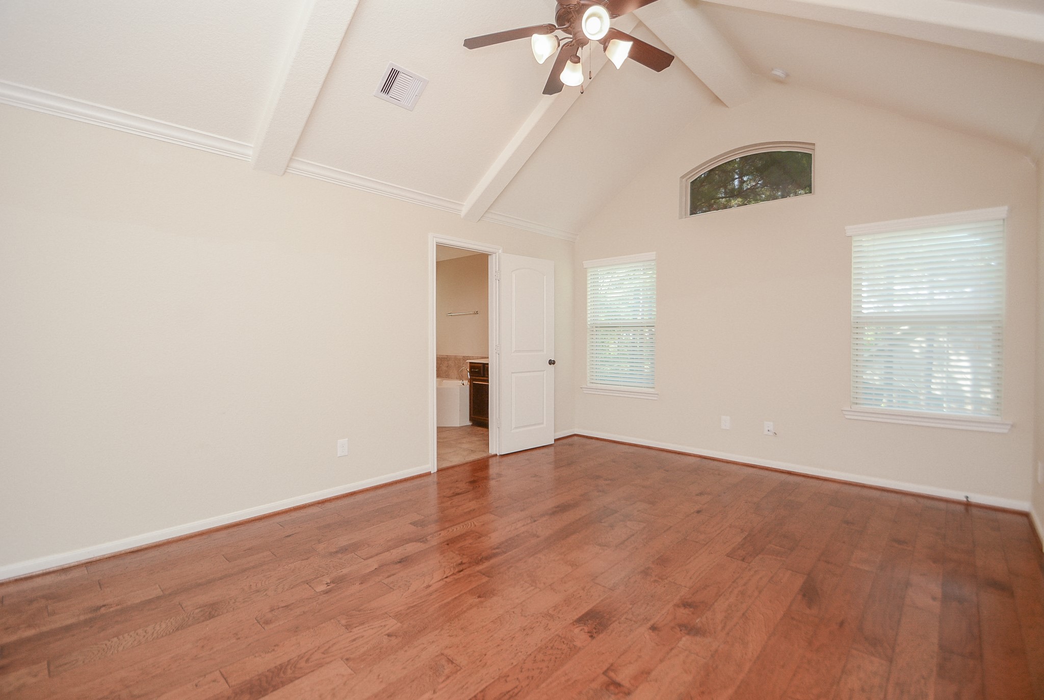 50 Sawbridge Court Spring, TX 77389 - Photo 16 of 32 an empty room with a window and a fan