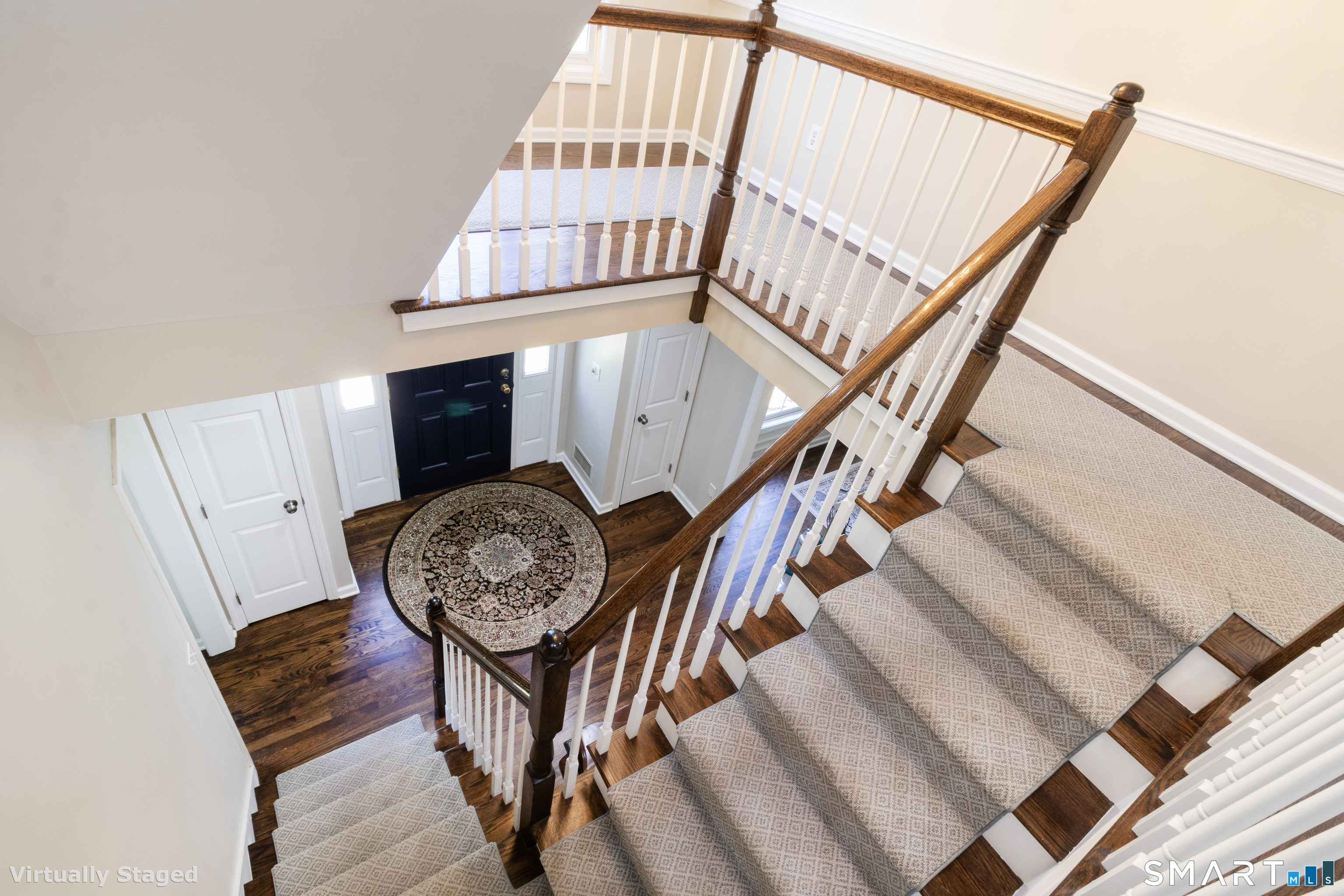 51 Fawn Hill Road Killingworth, CT 06419 - Photo 18 of 37 Detailed staircase with runner