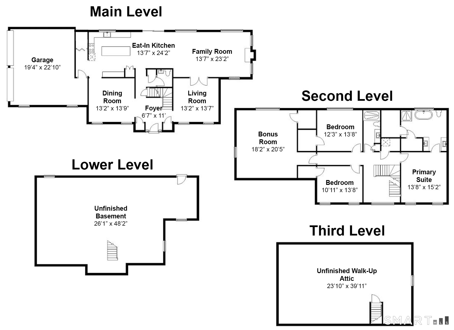 51 Fawn Hill Road Killingworth, CT 06419 - Photo 37 of 37 Floor plans
