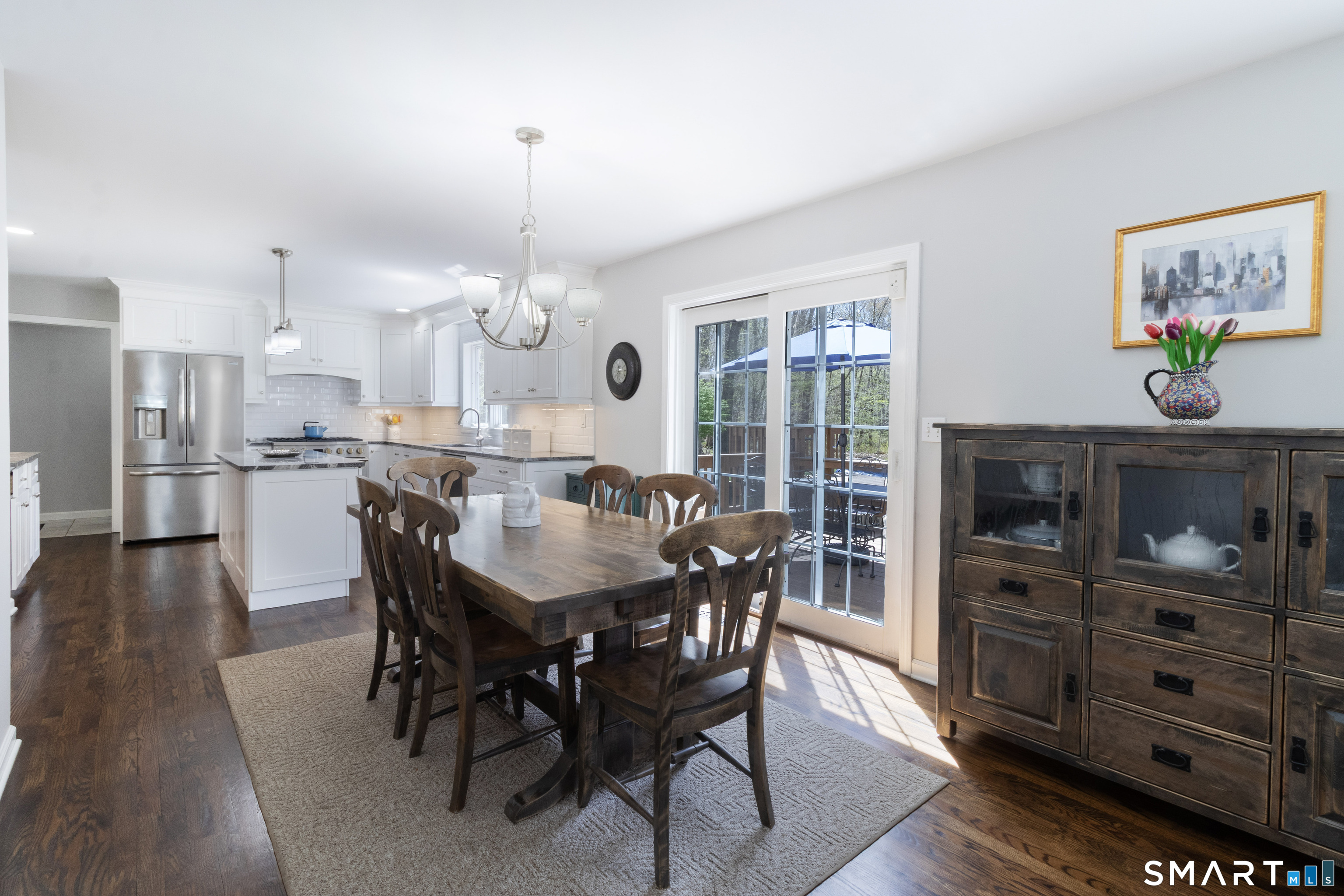 51 Fawn Hill Road Killingworth, CT 06419 - Photo 9 of 37 eating area is open to family room and kitchen area