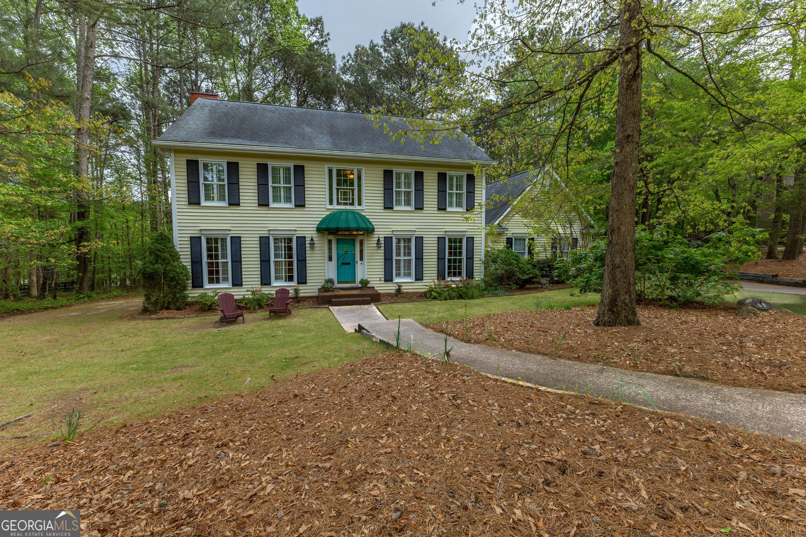 175 Weeping Willow Way Tyrone, GA 30290 - Photo 1 of 59 front view of a house with a yard