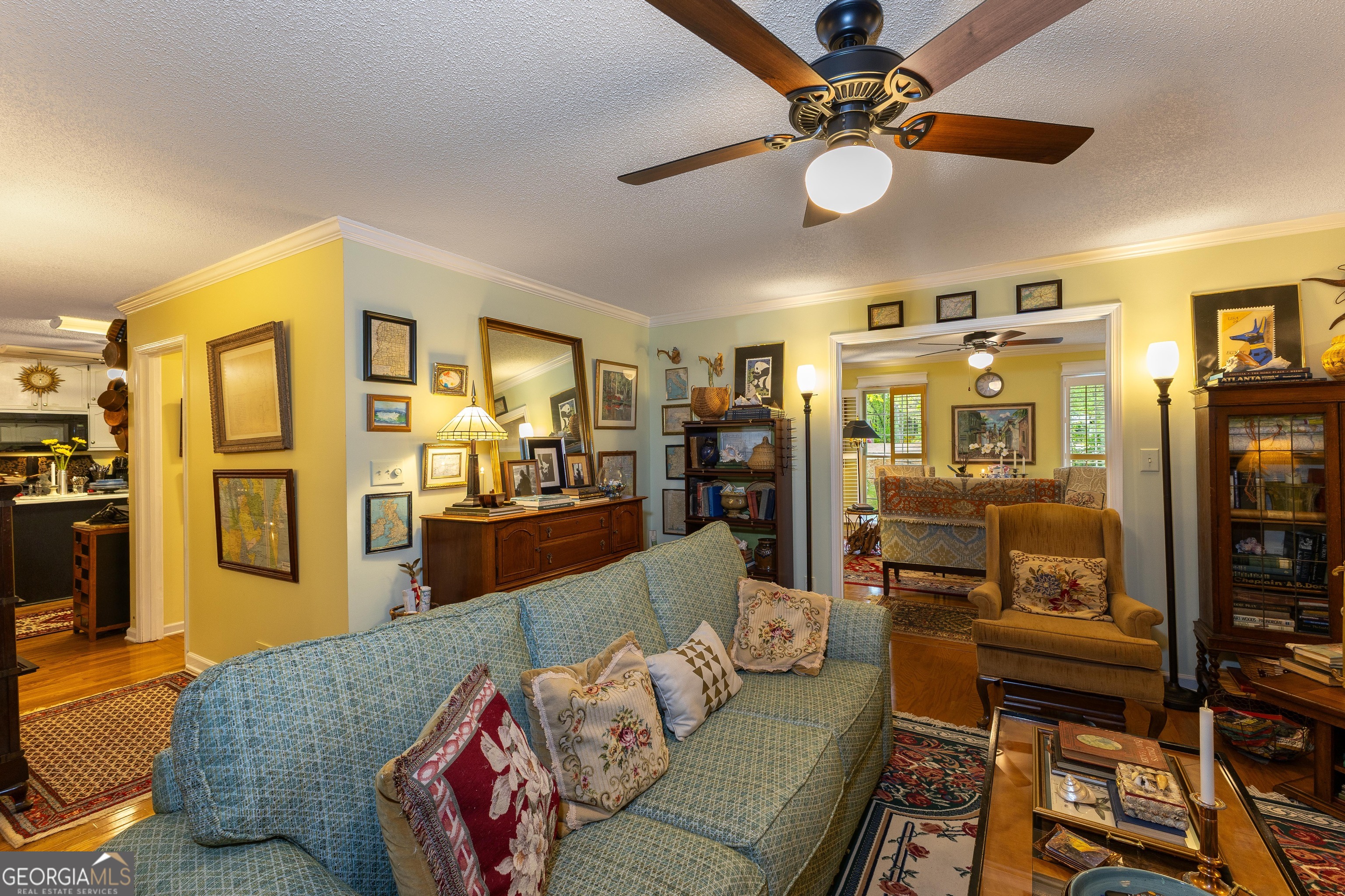 175 Weeping Willow Way Tyrone, GA 30290 - Photo 12 of 59 a living room with furniture and a flat screen tv