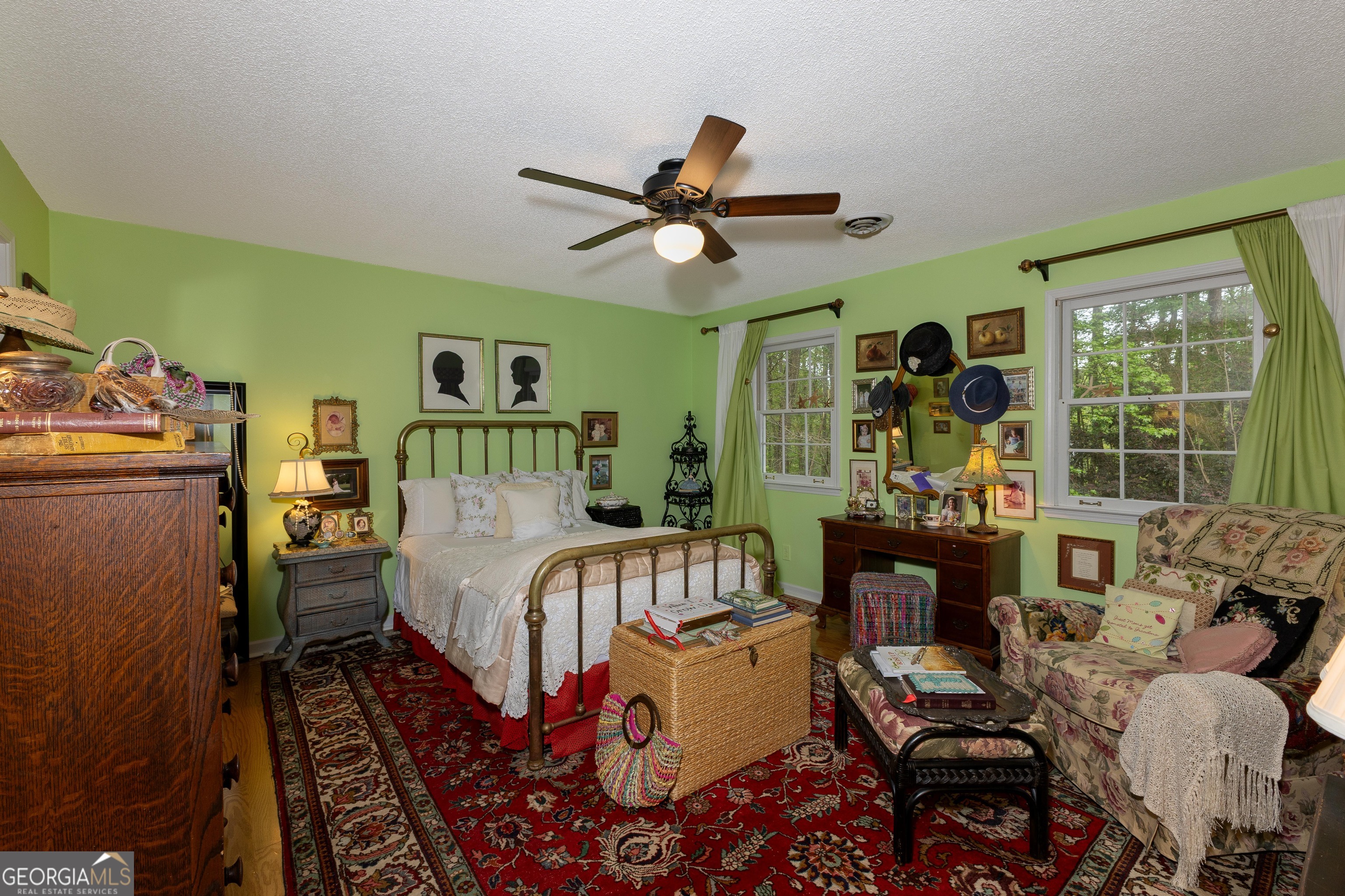 175 Weeping Willow Way Tyrone, GA 30290 - Photo 37 of 59 a bedroom with furniture and a large window