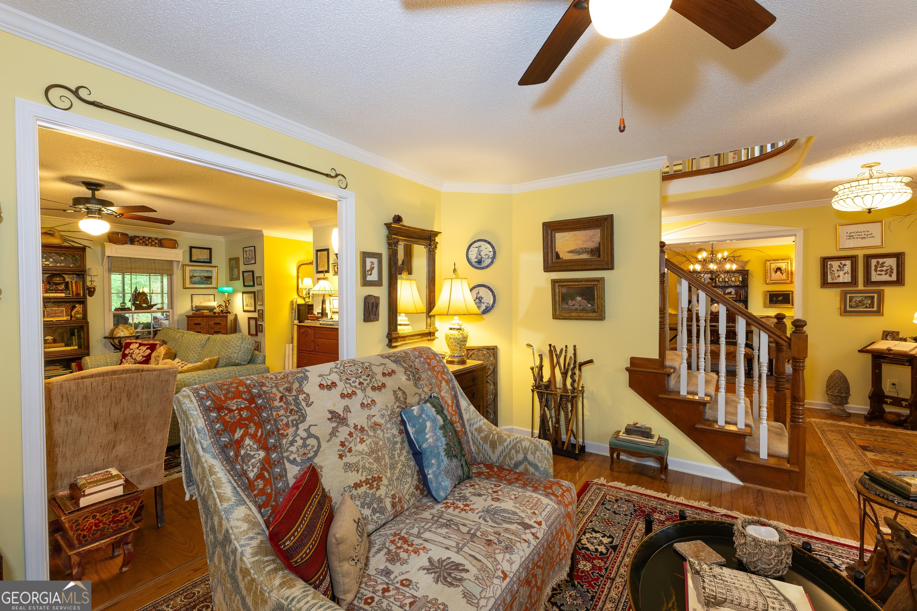 175 Weeping Willow Way Tyrone, GA 30290 - Photo 10 of 59 a living room with furniture and a floor to ceiling window