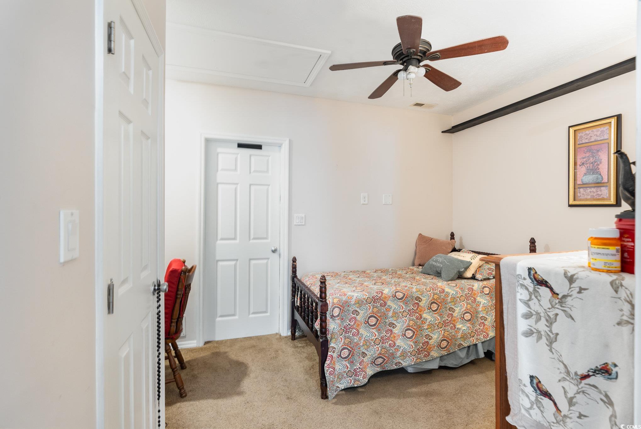 1005 Autumn Drive Murrells Inlet, SC 29576 - Photo 23 of 25 Carpeted bedroom with ceiling fan