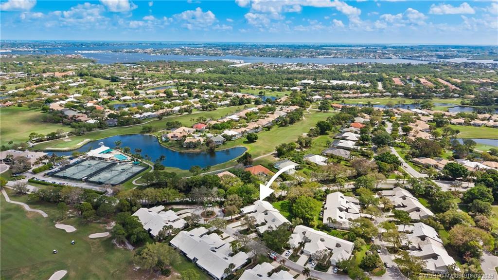 2437 Southwest Foxpoint Trail Palm City, FL 34990 - Photo 41 of 60 view of city and ocean