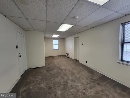 a view of a livingroom with a window