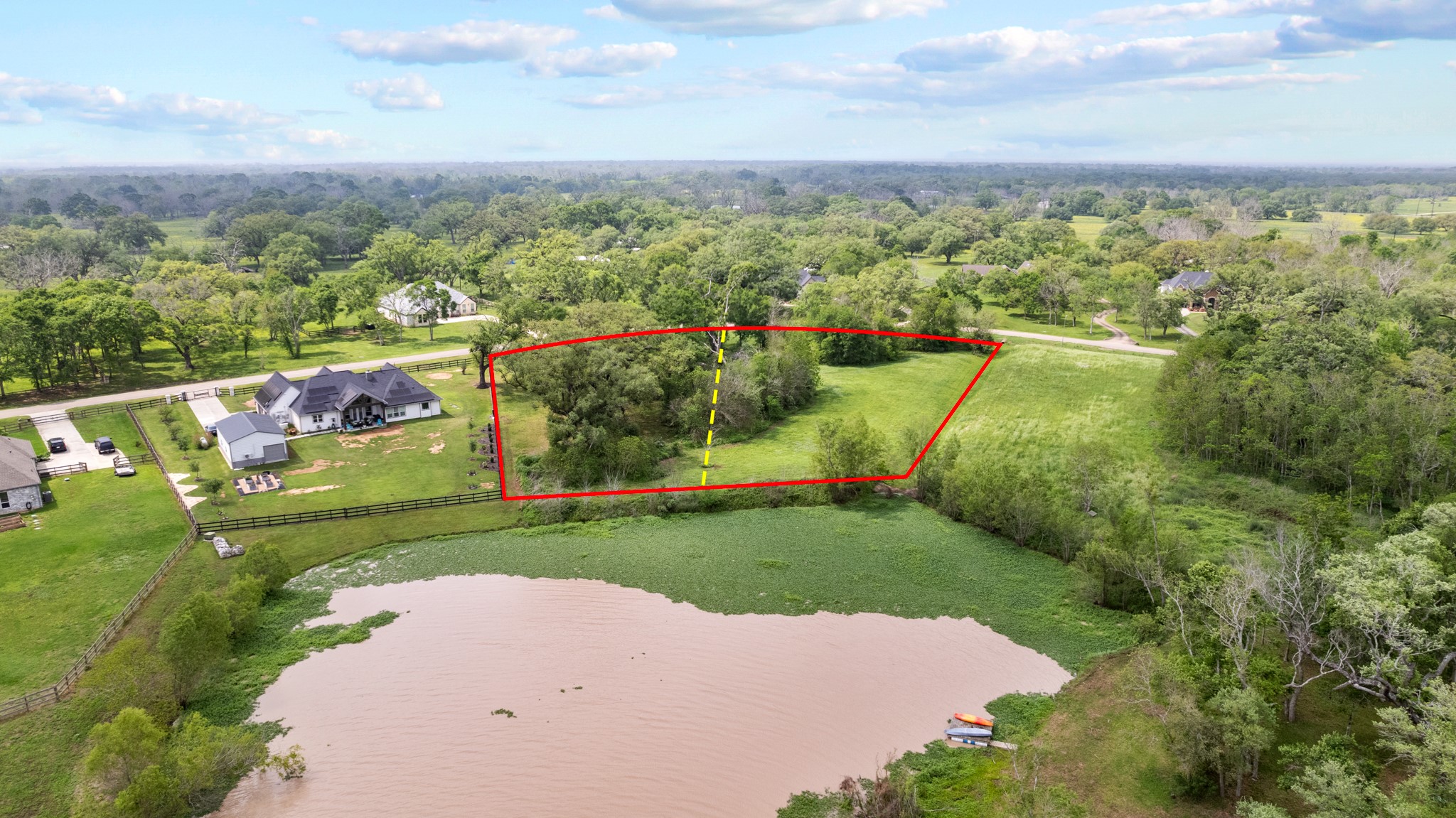 21702 Chenango Lake Drive Angleton, TX 77515 - Photo 7 of 21 an aerial view of a house