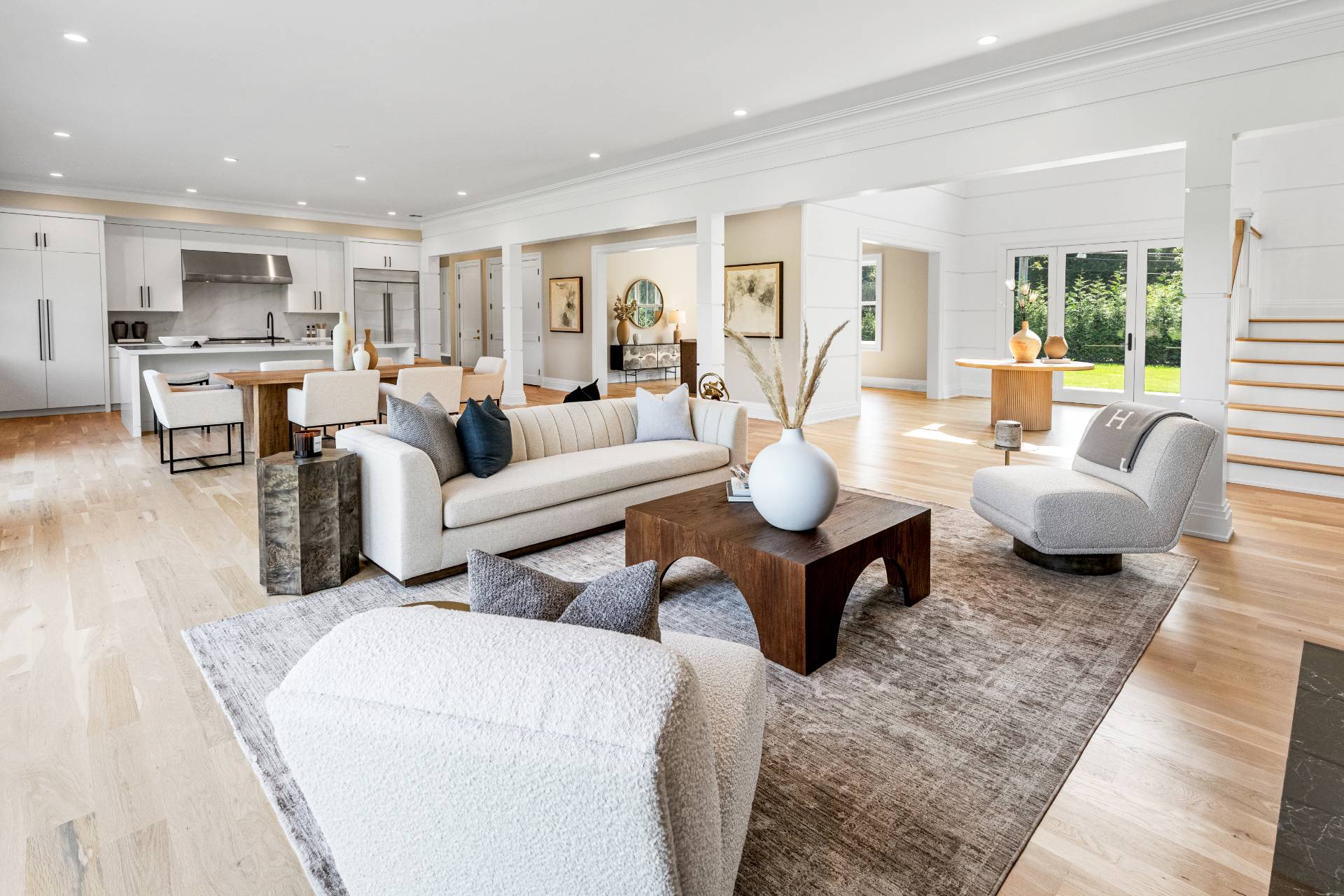 21 Cedar Lane Remsenburg, NY 11960 - Photo 14 of 50 a living room with furniture and a large window