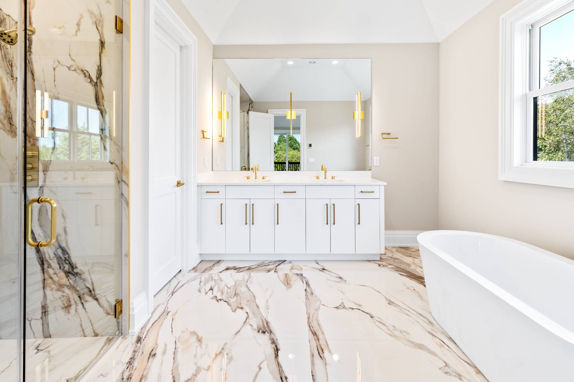 21 Cedar Lane Remsenburg, NY 11960 - Photo 33 of 50 a view of a bedroom with a bed and wooden floor
