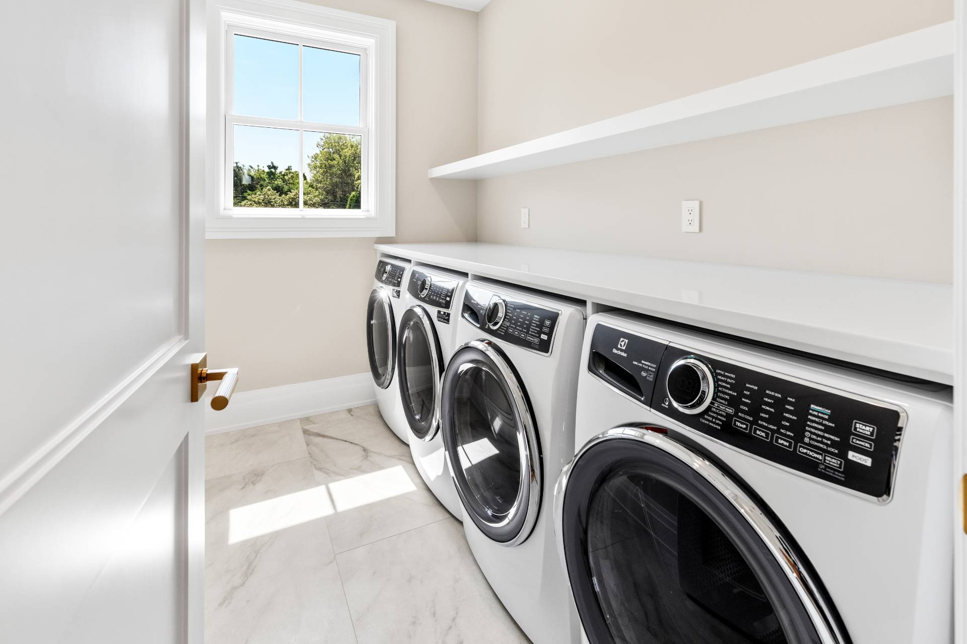 21 Cedar Lane Remsenburg, NY 11960 - Photo 42 of 50 a utility room with dryer and washer