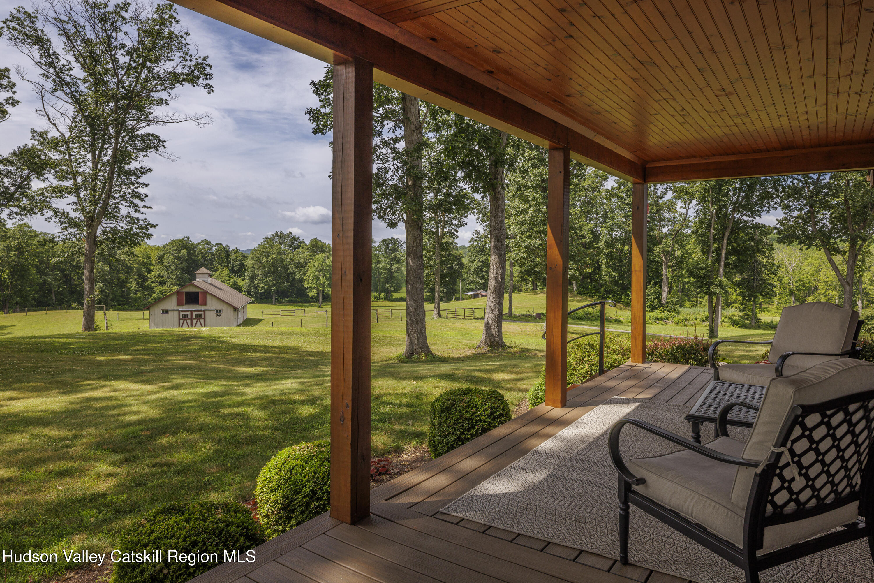 48 County Rte 14 Hudson, NY 12534 - Photo 20 of 42 a view of a swimming pool with a patio