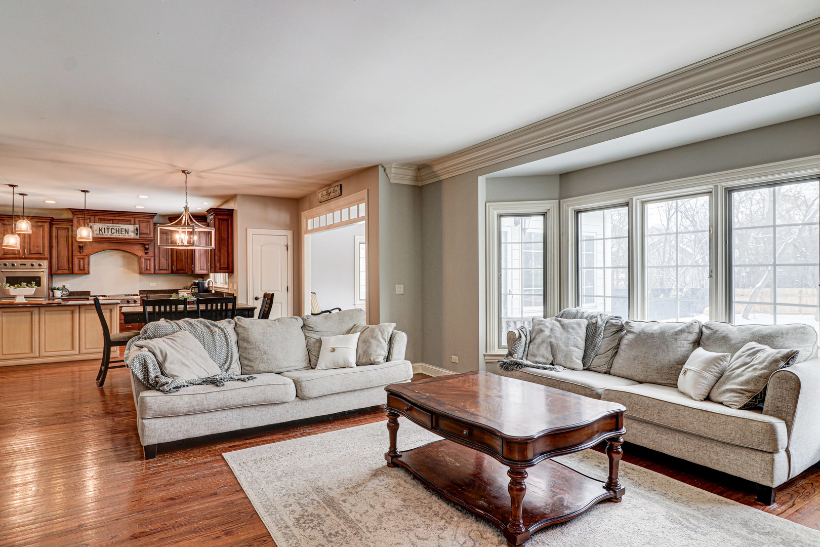 N491 Peter Road Winfield, IL 60190 - Photo 13 of 46 a living room with furniture and a large window