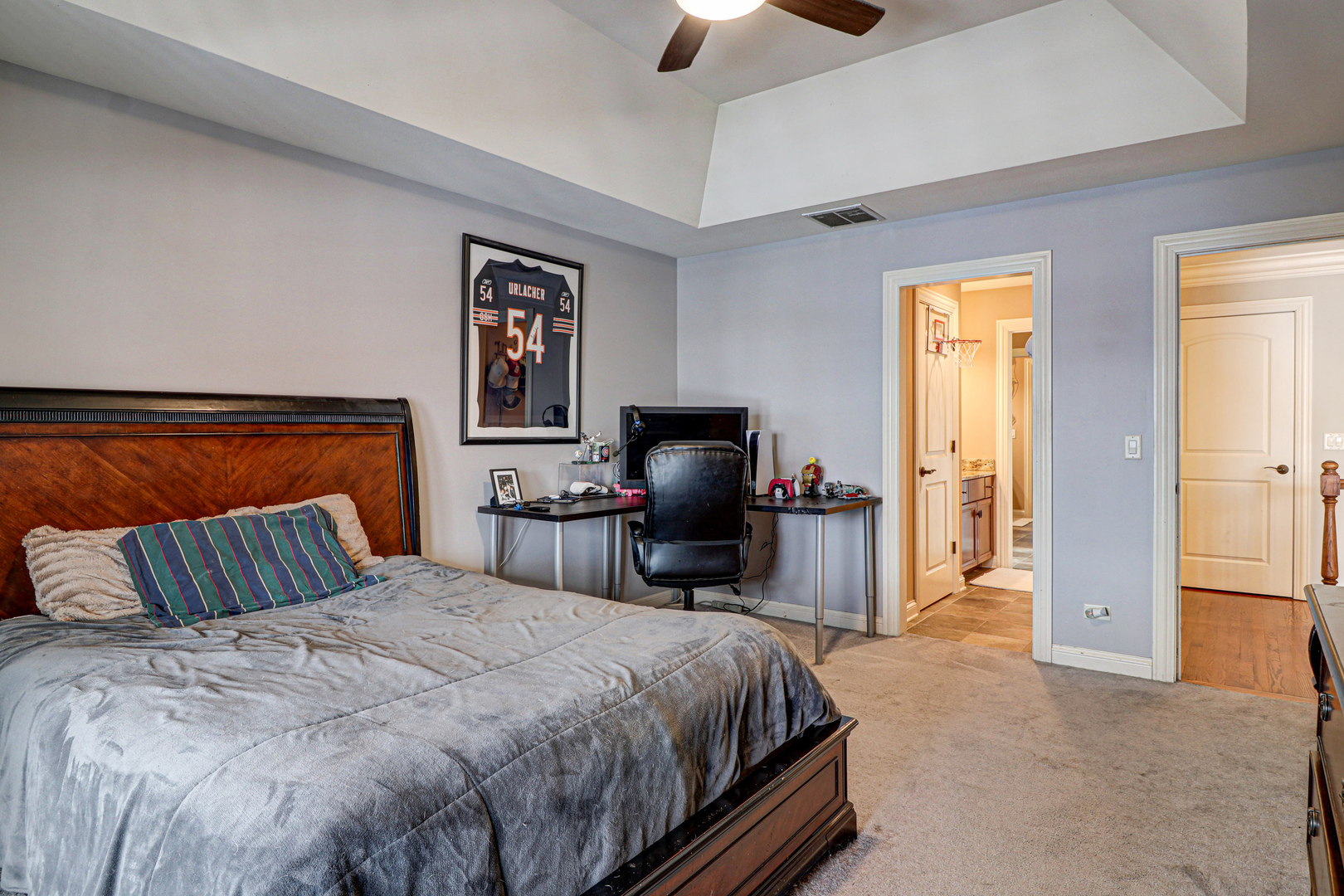 N491 Peter Road Winfield, IL 60190 - Photo 25 of 46 a bedroom with a bed and furniture