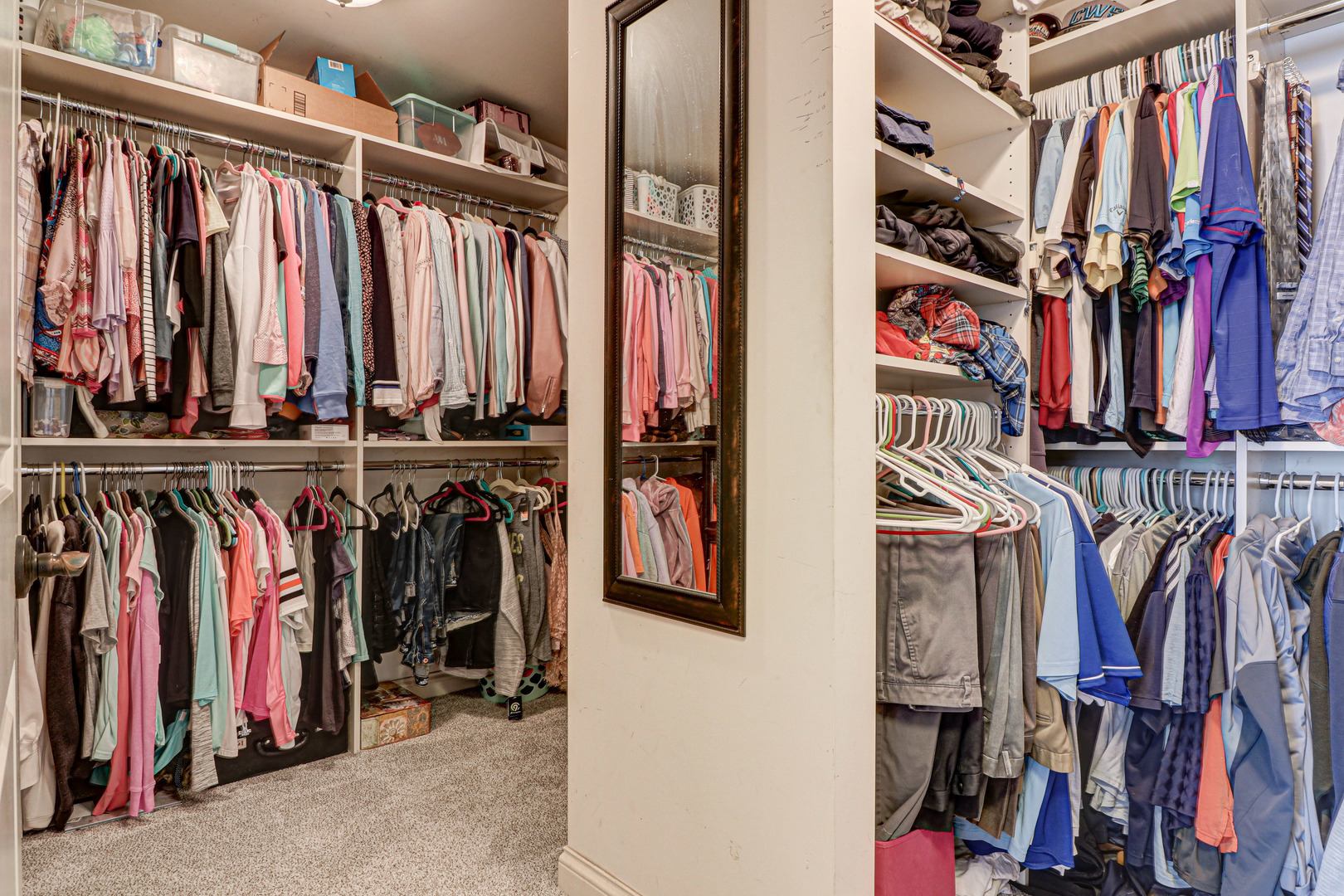 N491 Peter Road Winfield, IL 60190 - Photo 42 of 46 a view of walk in closet with clothes