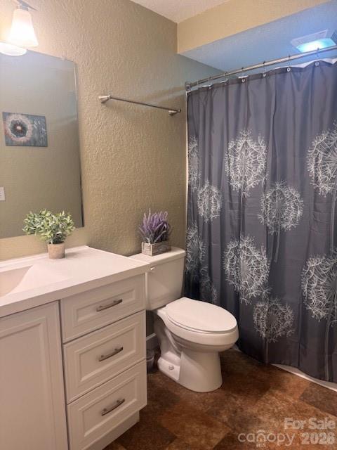 641 Camp Creek Road Union Mills, NC 28167 - Photo 13 of 29 a bathroom with a sink toilet and shower