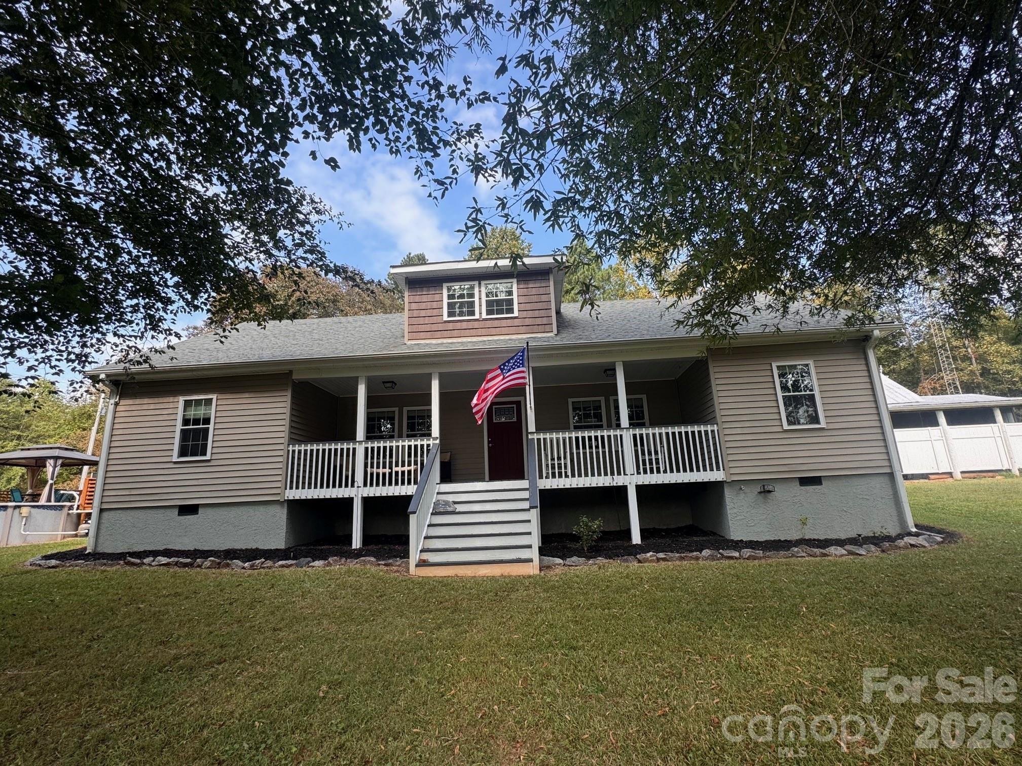 641 Camp Creek Road Union Mills, NC 28167 - Photo 2 of 29 front view of a house with a yard