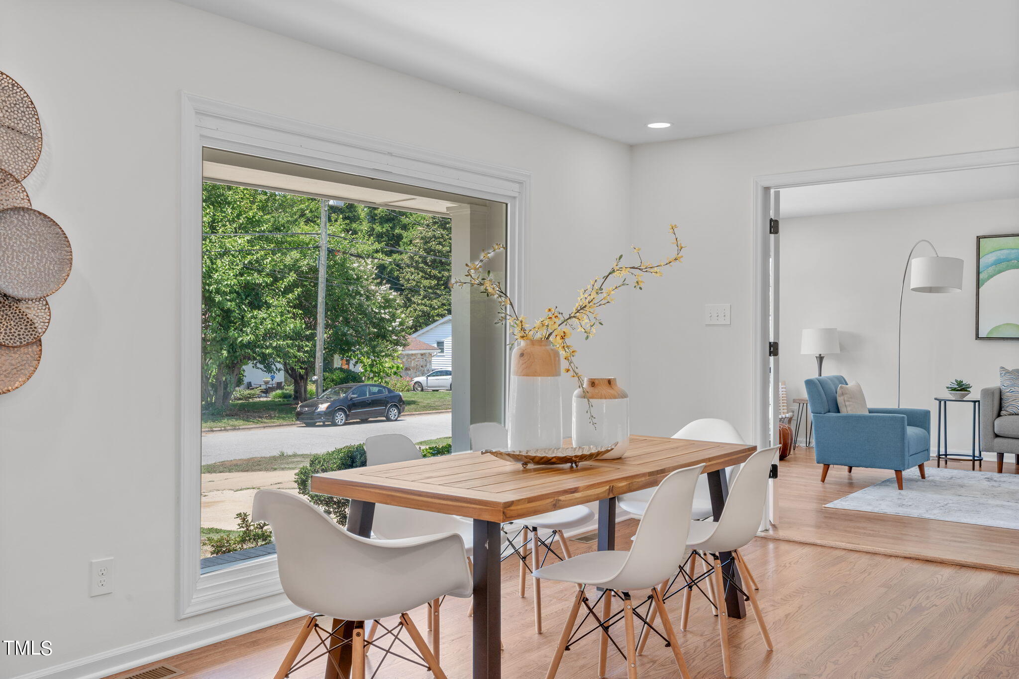 612 Delany Drive Raleigh, NC 27610 - Photo 6 of 45 a view of a dining room with furniture window and outside view