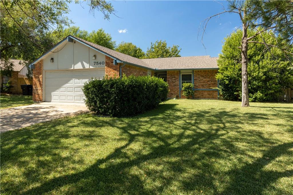 7540 Red Willow Road Fort Worth, TX 76133 - Photo 1 of 1 a front view of a house with a yard