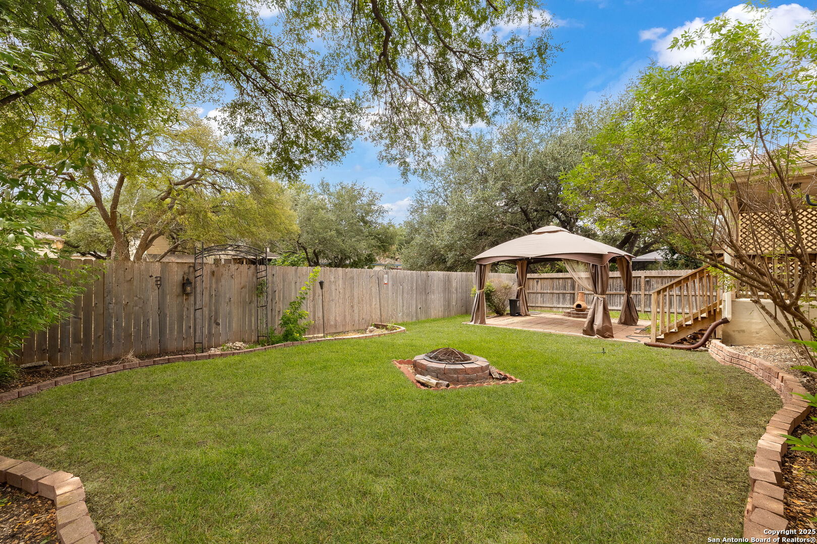 3617 Granite Schertz, TX 78154 - Photo 29 of 29 a view of a house with garden and basketball area